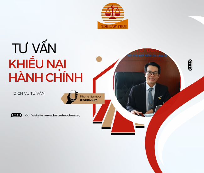  Dịch vụ tư vấn khiếu nại hành vi hành chính