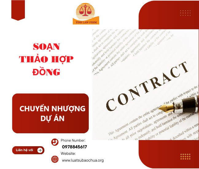  Soạn thảo hợp đồng chuyển nhượng dự án