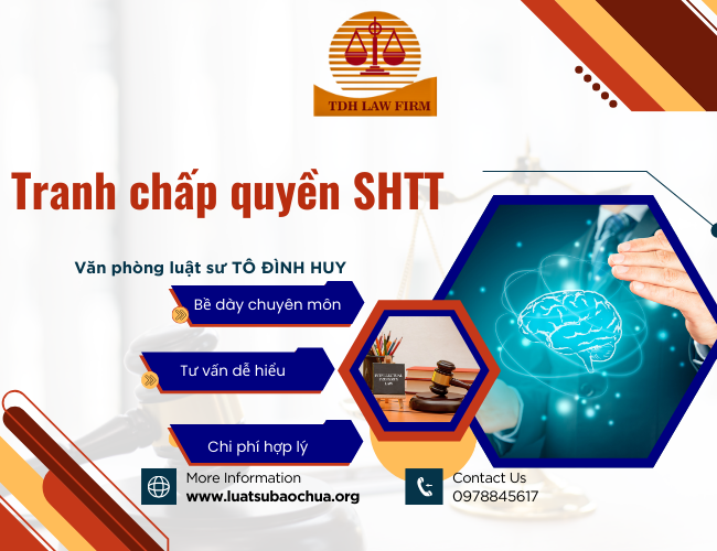 Dịch vụ đại diện giải quyết tranh chấp các quyền sở hữu trí tuệ
